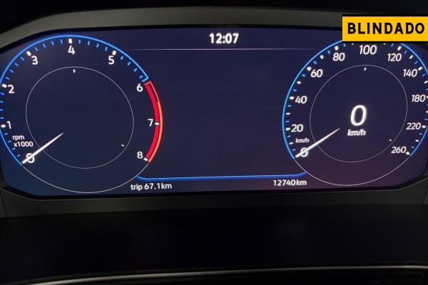 VOLKSWAGEN T-CROSS 1.4 250 TSI TOTAL FLEX HIGHLINE AUTOMÁTICO 2024/2025